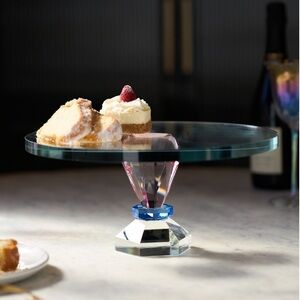 Gemmie Glass Cakestand 13”